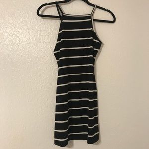 PACSUN Black & White striped dress